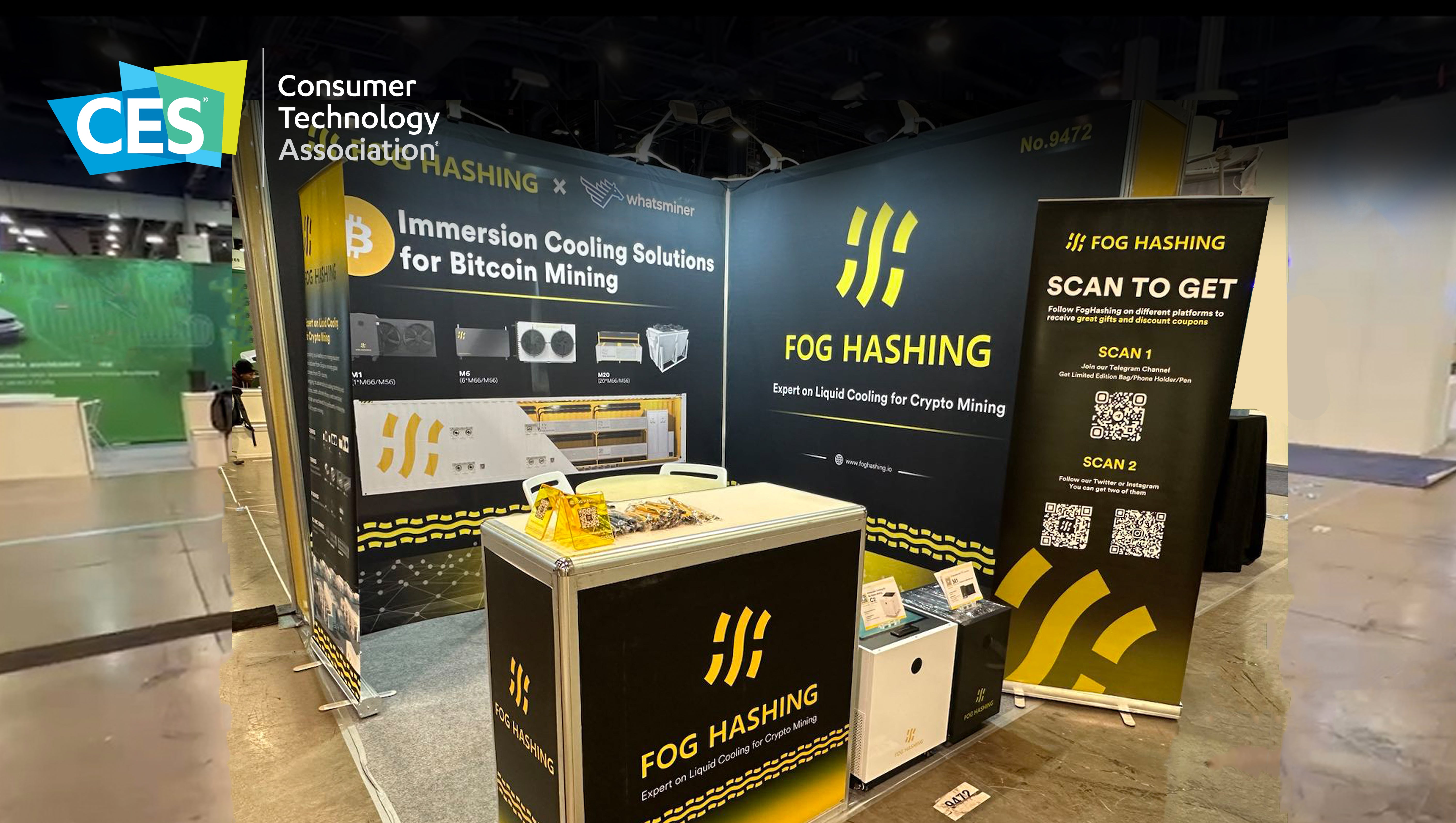 Revolutionizing the Bitcoin Mining Industry: Unveiling FogHashing's Three-Year Journey at CES
